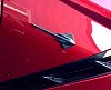C7 Corvette Hydro Carbon Fiber Stingray Fender Emblems Badges