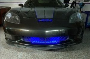 C6 Corvette Z06/Grand Sport Front Scoop and Grille LED Lighting Kit