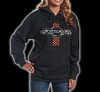 2010-2015 Camaro Rally Stripe Women's Hoodie