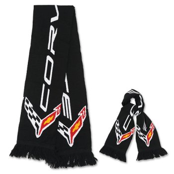 C8 Corvette Next Gen Knitted Scarf