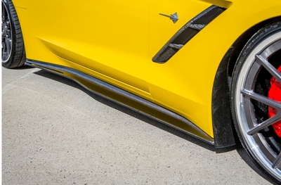 C7 Corvette Z06 Trufiber side skirts 