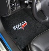 C6 Corvette Lloyd Front Floor Mats - 60th Anniversary