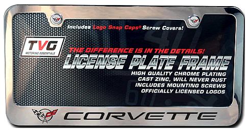 1997-2004 C5 Corvette License Plate Frame