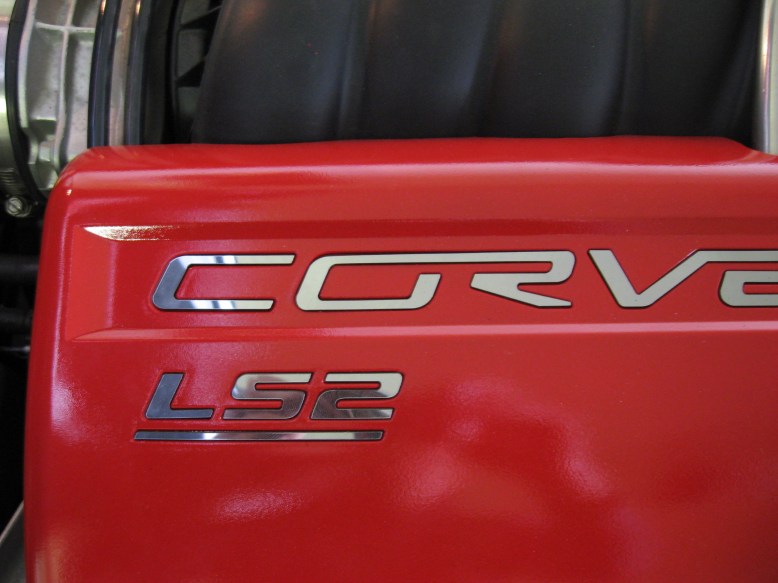 c6 corvette fuel rail lettering kit