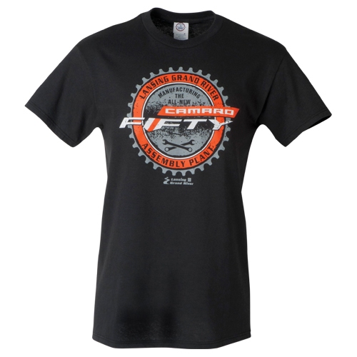 2016-2017 Camaro FIFTY Logo Lansing Black T-Shirt