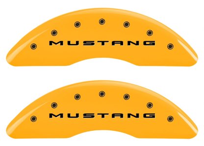 2015-2017 Ford Mustang EcoBoost Performance Pack Caliper Covers Yellow