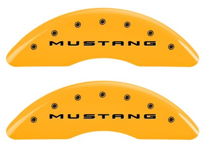 2015-2017 Ford Mustang EcoBoost Performance Pack Caliper Covers Yellow