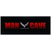 C7 Corvette MAN CAVE Sign with Flags