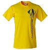 C7 Corvette Stingray Vertical Yellow T-Shirt