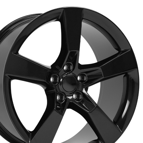 20" Replica Wheel CV11 Fits Camaro SS Rim 20x9 Black Wheel