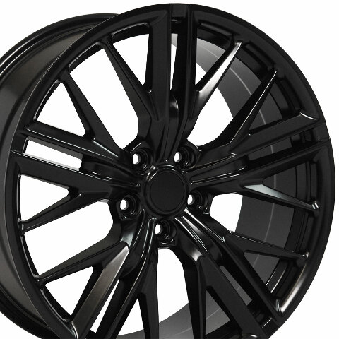 20" Replica Wheel CV25 Fits Camaro ZL1 Rim 20x8.5 Satin Wheel