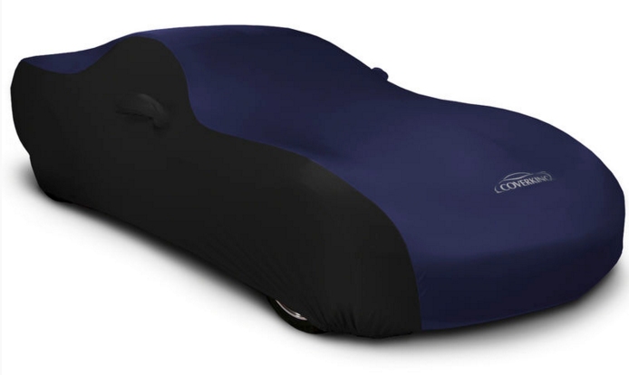 2015-2017 Ford Mustang Coverking Satin 2 Tone Car Cover Dark Blue 2015-2017 Ford Mustang Coverking Satin 2 Tone Car Cover Dark Blue