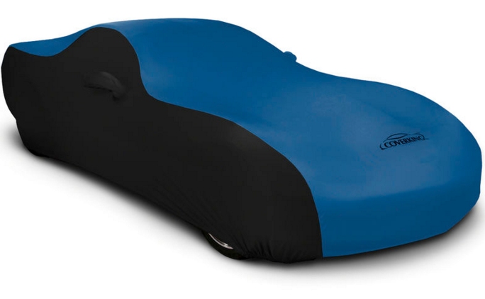 2015-2017 Ford Mustang Coverking Satin 2 Tone Car Cover Grabber Blue 2015-2017 Ford Mustang Coverking Satin 2 Tone Car Cover Grabber Blue