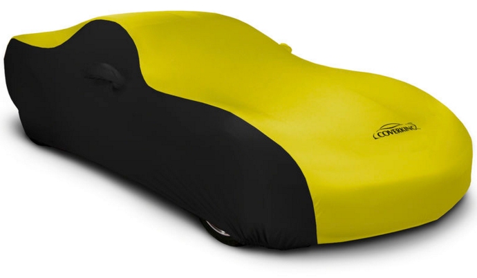 2015-2017 Ford Mustang Coverking Satin 2 Tone Car Cover Yellow 2015-2017 Ford Mustang Coverking Satin 2 Tone Car Cover Yellow