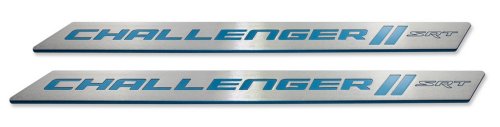2015 2016 Dodge Challenger Brushed Door Sill Plates