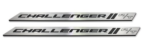 2015 2016 Dodge Challenger Brushed Door Sill Plates