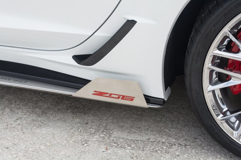C7 ZO6 Side Skirt Extension Fins