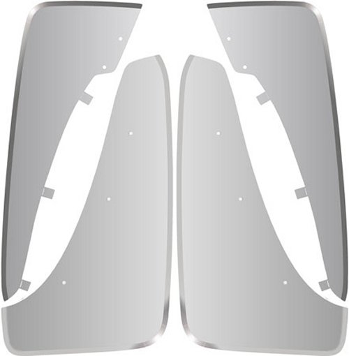 2008-2014 Dodge Challenger Splash Guards 