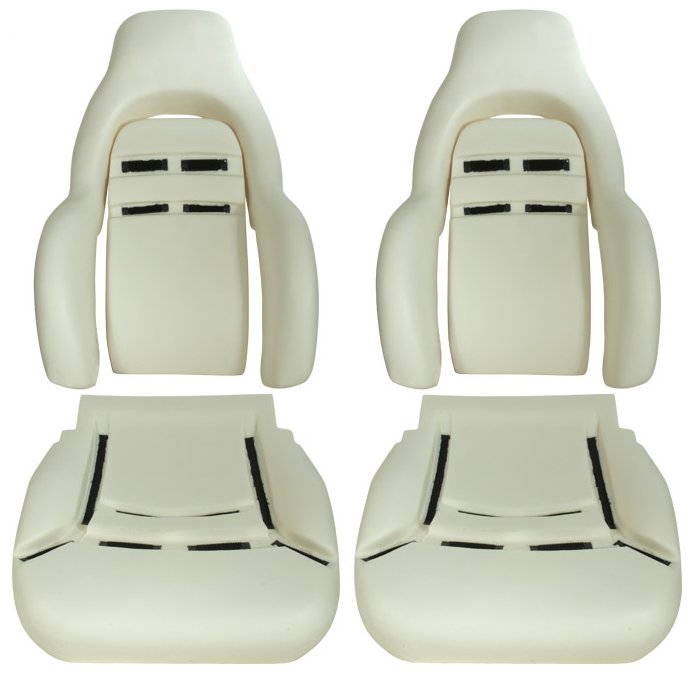 C5 Corvette 1997-2004 Sport Seat Foam 6 Piece Set