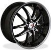 C6 Corvette SR1 Apex Performance Wheels - Black Chrome