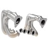 2020-2024 C8 Corvette V8-6.2L aFe Twisted Steel 304 Stainless Steel Headers Brushed Finish