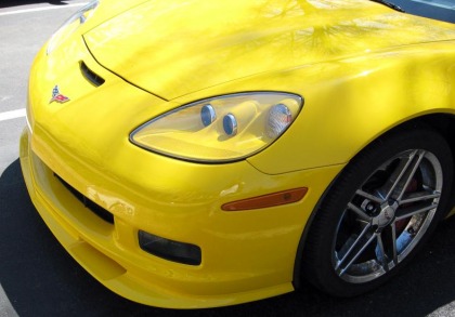 C6 Z06 Z07 Style Front Splitter (Fits Z06, Grand Sport, 427 and ZR1 only)