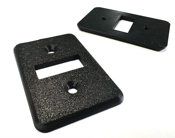 1994-1996 C4 Corvette - Set of Two Black Seat Back Release Bezels