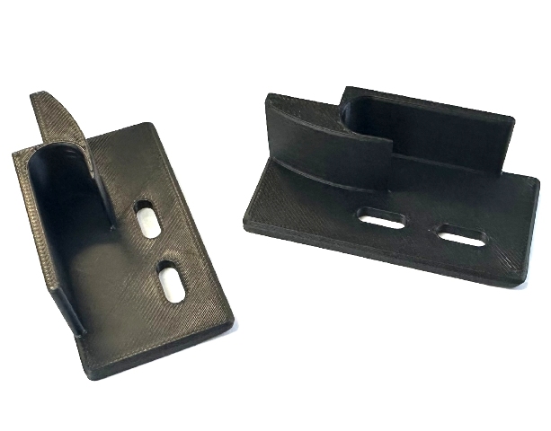 1984-96 Corvette C4 COUPE Cargo Shade Curtain Retaining Clips Premium Style