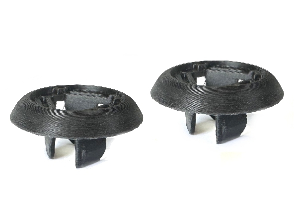 1997-2004 Corvette C5 Sunvisor Bezel Trim Mount New Pair - Made In USA