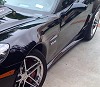 C6 Corvette ZR1 Style Side Skirts