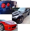 C6 Corvette ZR1 Body Kit - Painted Body Color