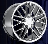 C6 Corvette 2009 ZR1 style Reproduction Chrome Wheels