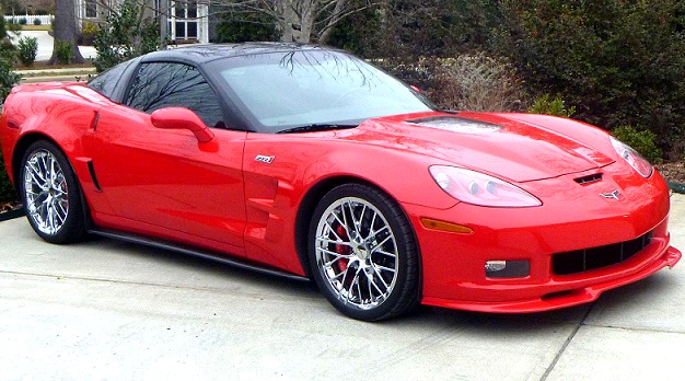 C6 Corvette Body Color Painted Front Chin Splitter