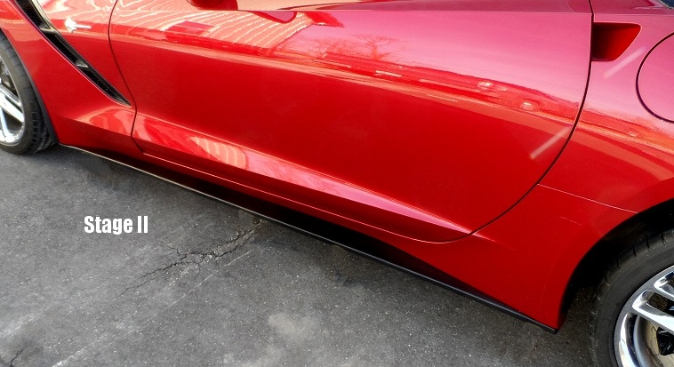 c7 corvette painted side skirts