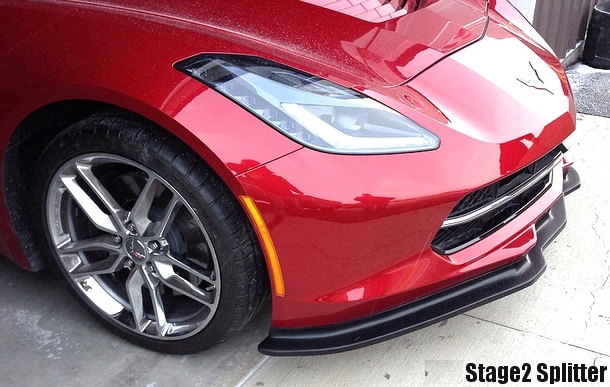 C7 corvette RPI Designs Stage2 Front Splitter